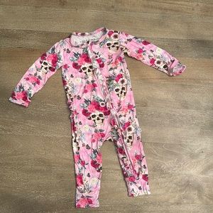 Little Bum Bums Footless Zippered Romper